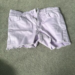 Purple Jean shorts in girls 8 from fabkids